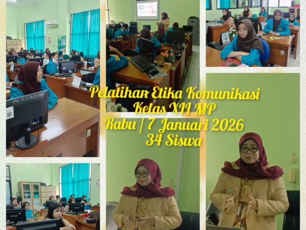 PELATIHAN ETIKA KOMUNIKASI KELAS XII MANAJEMEN PERKANTORAN